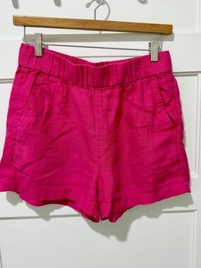 JCREW Linen Tropez Shorts XS